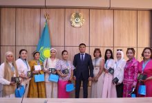 Photo of ТҮРКІСТАНДА КӨПБАЛАЛЫ АНАЛАР МАРАПАТТАЛДЫ