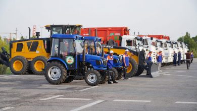 Photo of ТҮРКІСТАНДА КОММУНАЛДЫҚ САЛА ӨКІЛДЕРІНЕ ЖАҢА ТЕХНИКАЛАР ТАПСЫРЫЛЫП, ЕҢБЕК АДАМДАРЫ МАРАПАТТАЛДЫ