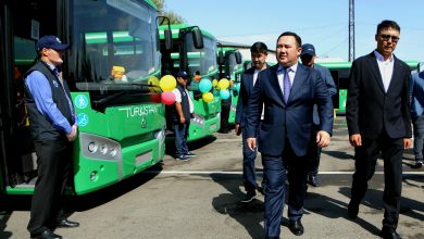 Photo of ТҮРКІСТАНДА ҚОҒАМДЫҚ КӨЛІКТЕР ЖАҢА АВТОБУСТАРМЕН ТОЛЫҚТЫ