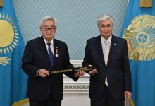 Photo of ҚАСЫМ-ЖОМАРТ ТОҚАЕВ ӘЛЕМДІК ТАЕКВОНДО ФЕДЕРАЦИЯСЫНЫҢ ПРЕЗИДЕНТІН ҚАБЫЛДАДЫ