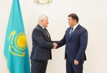 Photo of ТҮРКІСТАН ОБЛЫСЫ ӘКІМІ МЕН МОЛДОВА РЕСПУБЛИКАСЫ ЕЛШІСІНІҢ КЕЗДЕСУІ: ӨҢІРАРАЛЫҚ ЫНТЫМАҚТАСТЫҚТЫҢ ЖАҢА ДӘУІРІ