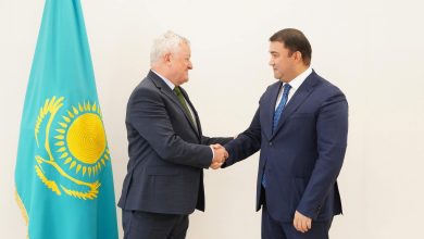 Photo of ТҮРКІСТАН ОБЛЫСЫ ӘКІМІ МЕН МОЛДОВА РЕСПУБЛИКАСЫ ЕЛШІСІНІҢ КЕЗДЕСУІ: ӨҢІРАРАЛЫҚ ЫНТЫМАҚТАСТЫҚТЫҢ ЖАҢА ДӘУІРІ
