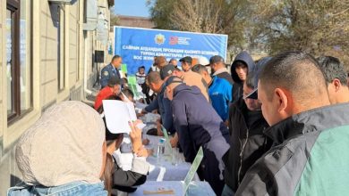 Photo of САЙРАМ АУДАНЫНДА ЖҰМЫСПЕН ҚАМТУҒА БАҒЫТТАЛҒАН ЖӘРМЕҢКЕ ӨТТІ