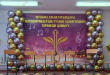 Photo of ОРДАБАСЫ АУДАНЫНДА МУЗЫКАЛЫҚ ТӘРБИЕНІҢ РӨЛІ АРТЫП, ЖАСӨСПІРІМДЕРДІҢ РУХАНИ ҚҰНДЫЛЫҚТАРЫН ДАМЫТУҒА БАҒЫТТАЛҒАН ЖОБАЛАР ЖАНДАНУДА