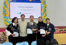 Photo of ОРДАБАСЫ АУДАНЫНДА АҒЫЛШЫН ТІЛІ МҰҒАЛІМДЕРІНЕ АРНАЛҒАН ЗАМАНАУИ ИННОВАЦИЯЛЫҚ ОҚУ-СЕМИНАР ҰЙЫМДАСТЫРЫЛДЫ