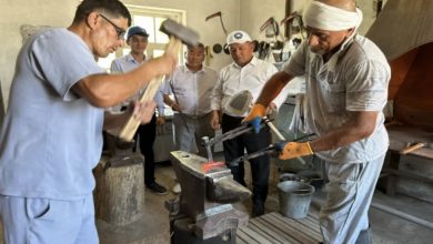 Photo of САЙРАМ АУДАНЫНДА «АТА КӘСІП – ЖАСТАРҒА МҰРА» ТАҚЫРЫБЫНДА ШЕБЕРЛІК САҒАТЫ ӨТТІ