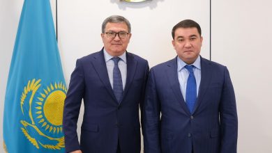 Photo of ТҮРКІСТАН ОБЛЫСЫНЫҢ ӘКІМІ «САМҰРЫҚ-ЭНЕРГО» АҚ БАСҚАРМА ТӨРАҒАСЫМЕН ЖАҢАРТЫЛАТЫН ЭНЕРГИЯ КӨЗДЕРІ БОЙЫНША АУҚЫМДЫ ЖОБАНЫ ІСКЕ АСЫРУ МӘСЕЛЕСІН ТАЛҚЫЛАДЫ