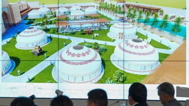 Photo of ТҮРКІСТАНДА ҚАЗАҚЫ ҮЛГІДЕГІ КИІЗ ҮЙЛЕРМЕН КӨМКЕРІЛГЕН ҚОНАҚҮЙ САЛЫНАДЫ: ӨҢІРДЕ СӘУЛЕТТІК ЖОБАЛАР ЖАҢАРТЫЛУДА