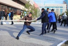 Photo of ТҮРКІСТАН ҚАЛАСЫНЫҢ РЕФЕРЕНДУМ УЧАСКЕЛЕРІНДЕ СПОРТТЫҚ ЖАРЫСТАР ӨТУДЕ