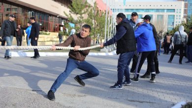 Photo of ТҮРКІСТАН ҚАЛАСЫНЫҢ РЕФЕРЕНДУМ УЧАСКЕЛЕРІНДЕ СПОРТТЫҚ ЖАРЫСТАР ӨТУДЕ