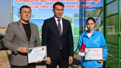 Photo of ТҮРКІСТАН: САУРАН АУДАНЫНДА ЖАҢА ФУТБОЛ АЛАҢЫ ЕЛ ИГІЛІГІНЕ БЕРІЛІП, АУЫЛ СПОРТЫНА ЖАҢА СЕРПІН ӘКЕЛДІ
