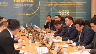 Photo of ТҮРКІСТАН ОБЛЫСЫНЫҢ ӘКІМІ ШЕТЕЛДІК КОМПАНИЯ БАСШЫЛАРЫ МЕН ИНВЕСТОРЛАРМЕН КЕЗДЕСТІ