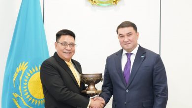 Photo of ТҮРКІСТАН МЕН ҮНДІСТАН АРАСЫНДА ТУРИЗМ, АУЫЛ ШАРУАШЫЛЫҒЫ ЖӘНЕ ӨНДІРІС САЛАЛАРЫНДА СТРАТЕГИЯЛЫҚ ӘРІПТЕСТІКТІ ДАМЫТУ МӘСЕЛЕЛЕРІ ТАЛҚЫЛАНДЫ