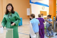 Photo of МИНИСТРЛЕР МЕН ӘКІМДЕР ҚҰРЫЛТАЙ САЙЛАУЫНДА ДАУЫС БЕРДІ